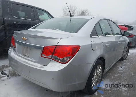 2012 Chevrolet Cruze Eco from USA, damaged, VIN 1G1PJ5SC5C7129727